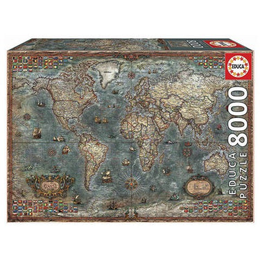 Puzzle Mapamundi histórico - Banbury Arte